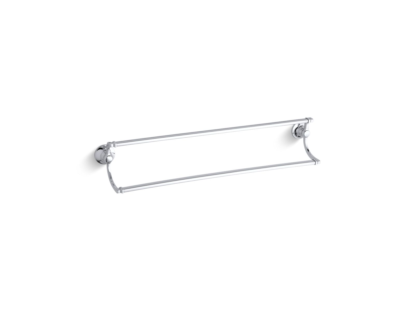 KOHLER K-11413 Bancroft 24" double towel bar