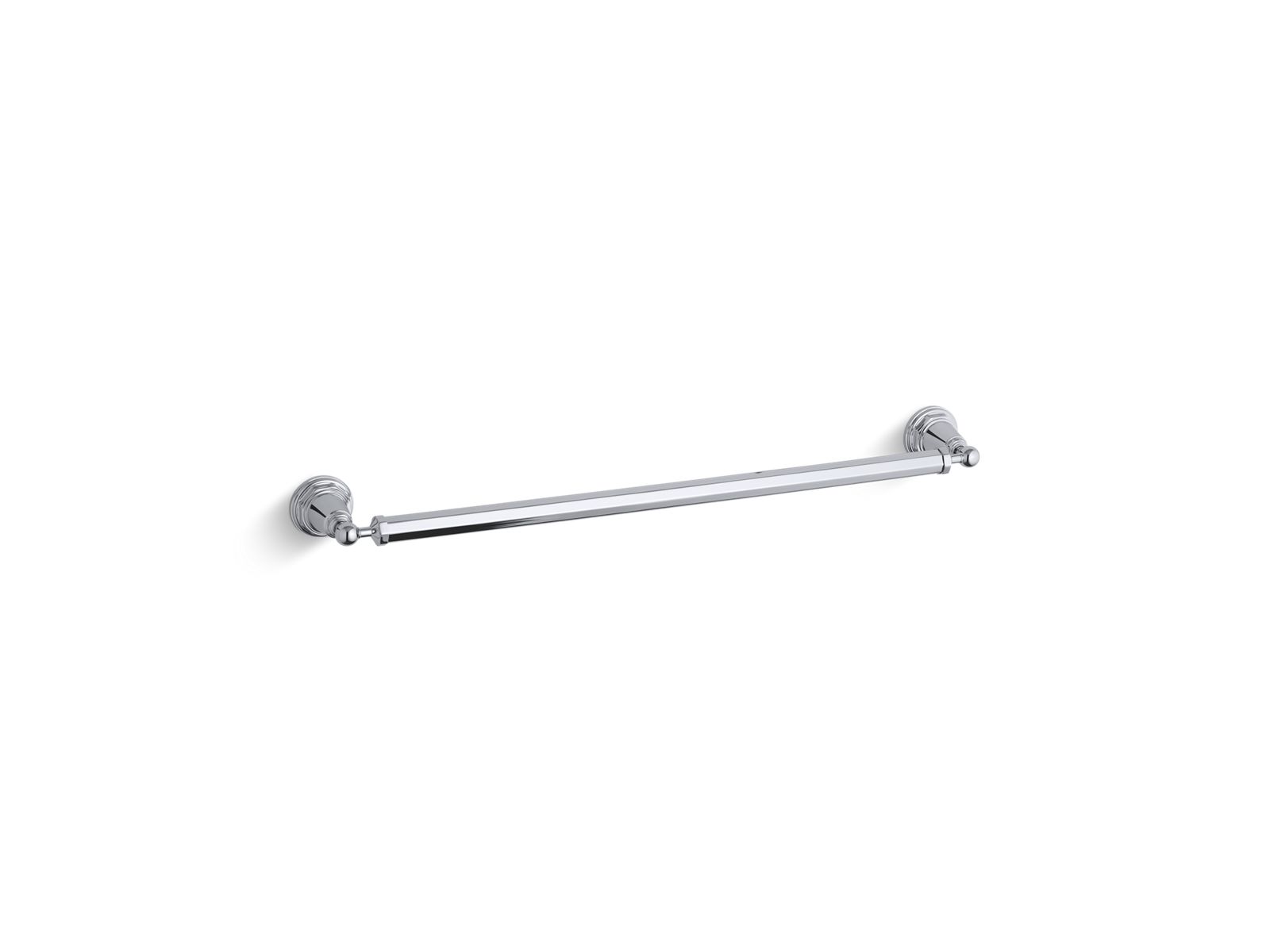 KOHLER K-13109 Pinstripe 24" towel bar