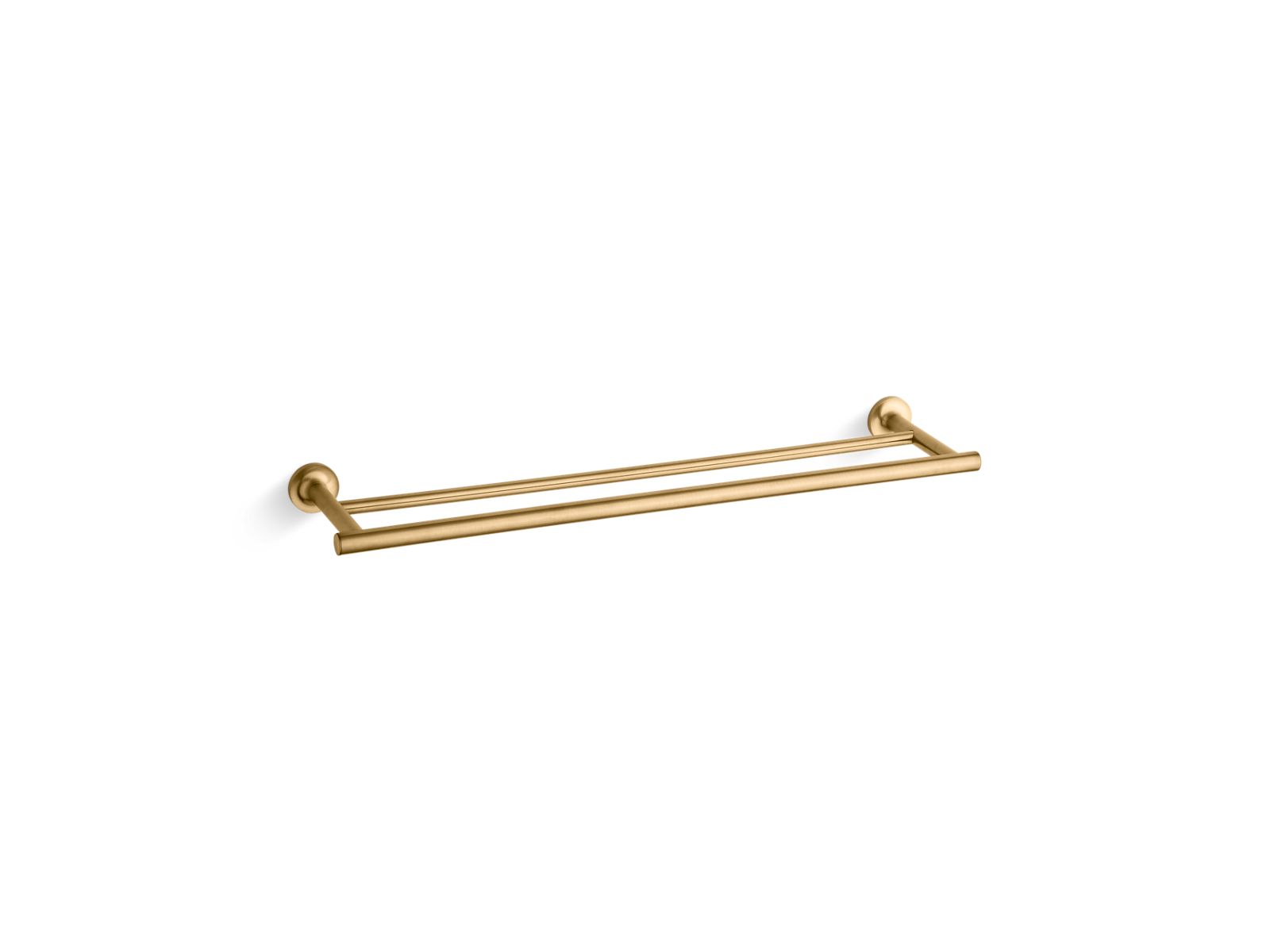 KOHLER K-14375 Purist 24" Double towel bar